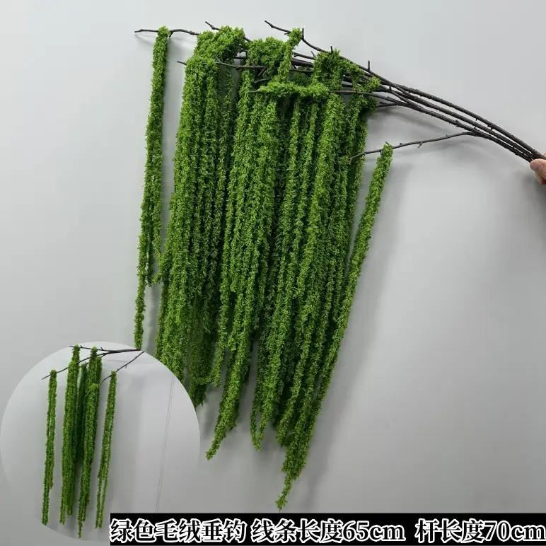 Wedding Green Plant Simulation Plant Flower-arranging Gypsophila Eucalyptus Fake Flower Silk Flower Wedding Decoration Flower Material