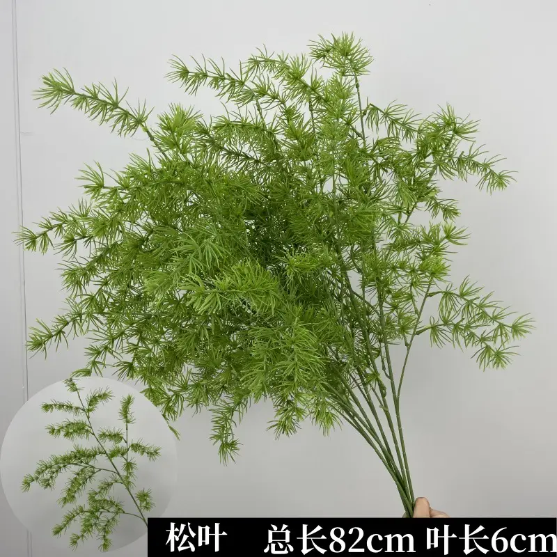 Wedding Green Plant Simulation Plant Flower-arranging Gypsophila Eucalyptus Fake Flower Silk Flower Wedding Decoration Flower Material