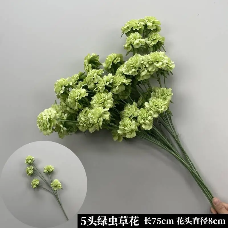 Wedding Green Plant Simulation Plant Flower-arranging Gypsophila Eucalyptus Fake Flower Silk Flower Wedding Decoration Flower Material