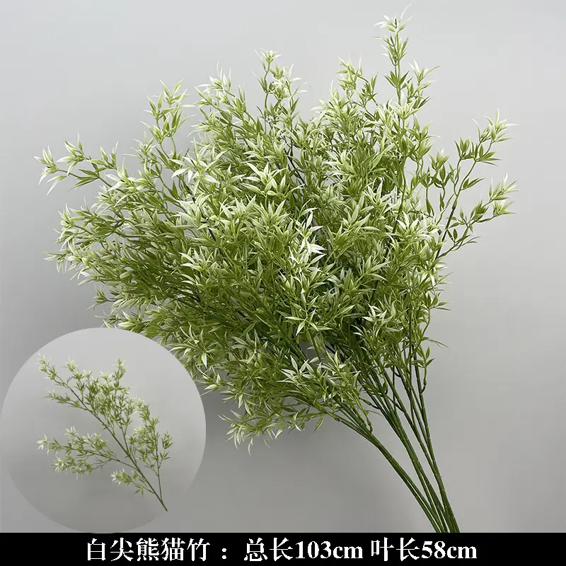 Wedding Green Plant Simulation Plant Flower-arranging Gypsophila Eucalyptus Fake Flower Silk Flower Wedding Decoration Flower Material