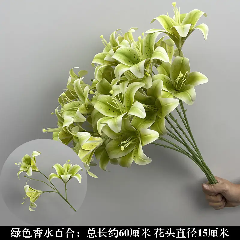 Wedding Green Plant Simulation Plant Flower-arranging Gypsophila Eucalyptus Fake Flower Silk Flower Wedding Decoration Flower Material