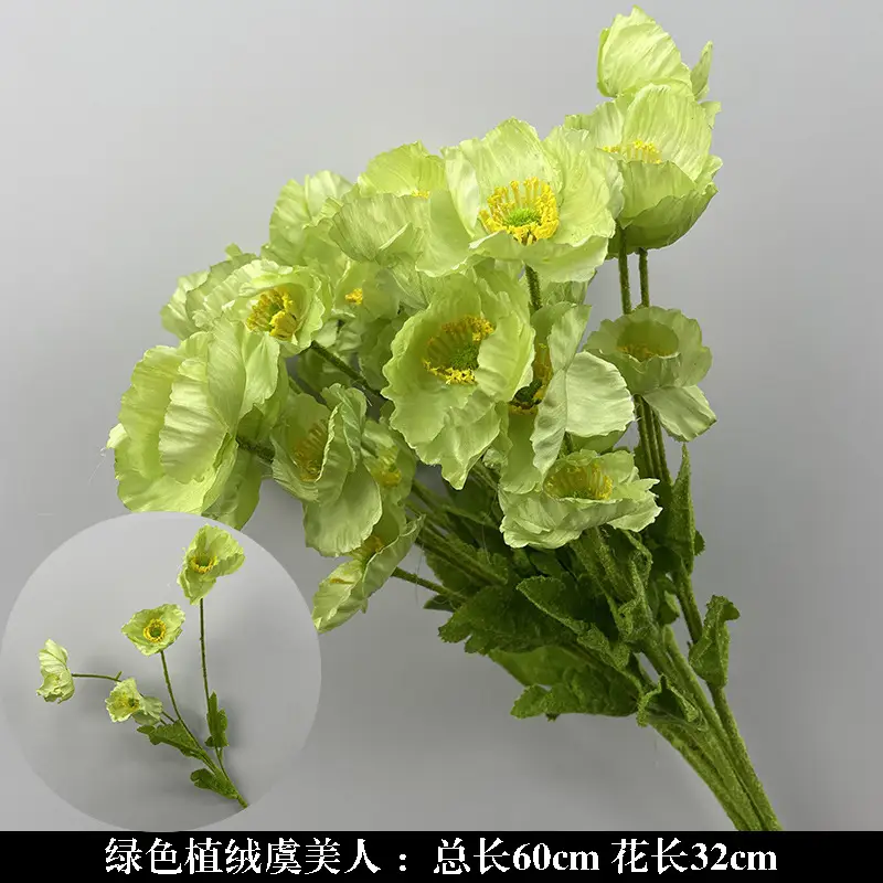 Wedding Green Plant Simulation Plant Flower-arranging Gypsophila Eucalyptus Fake Flower Silk Flower Wedding Decoration Flower Material