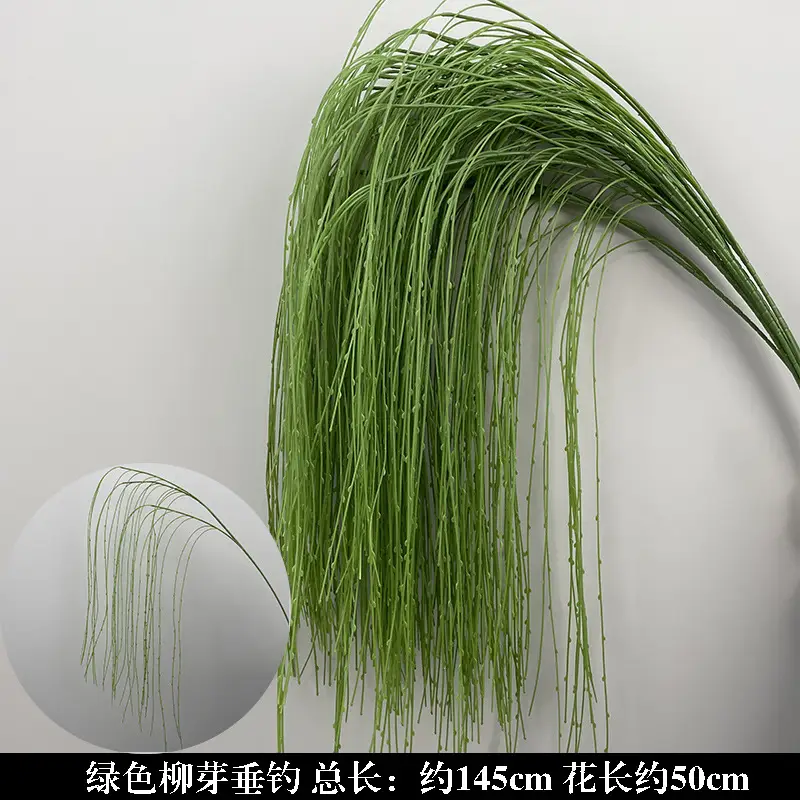 Wedding Green Plant Simulation Plant Flower-arranging Gypsophila Eucalyptus Fake Flower Silk Flower Wedding Decoration Flower Material