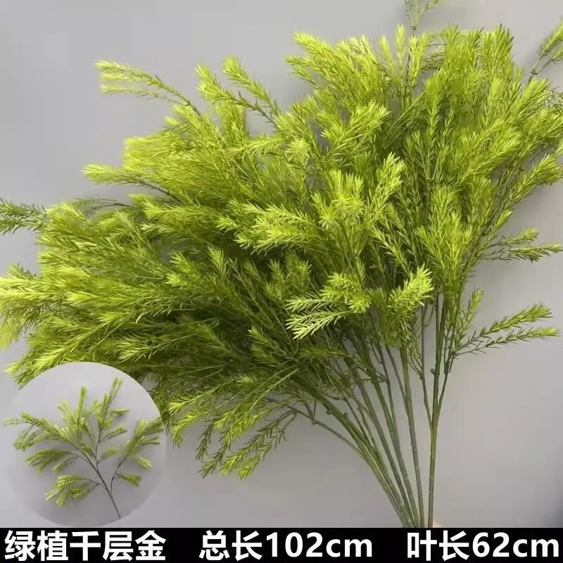 Wedding Green Plant Simulation Plant Flower-arranging Gypsophila Eucalyptus Fake Flower Silk Flower Wedding Decoration Flower Material