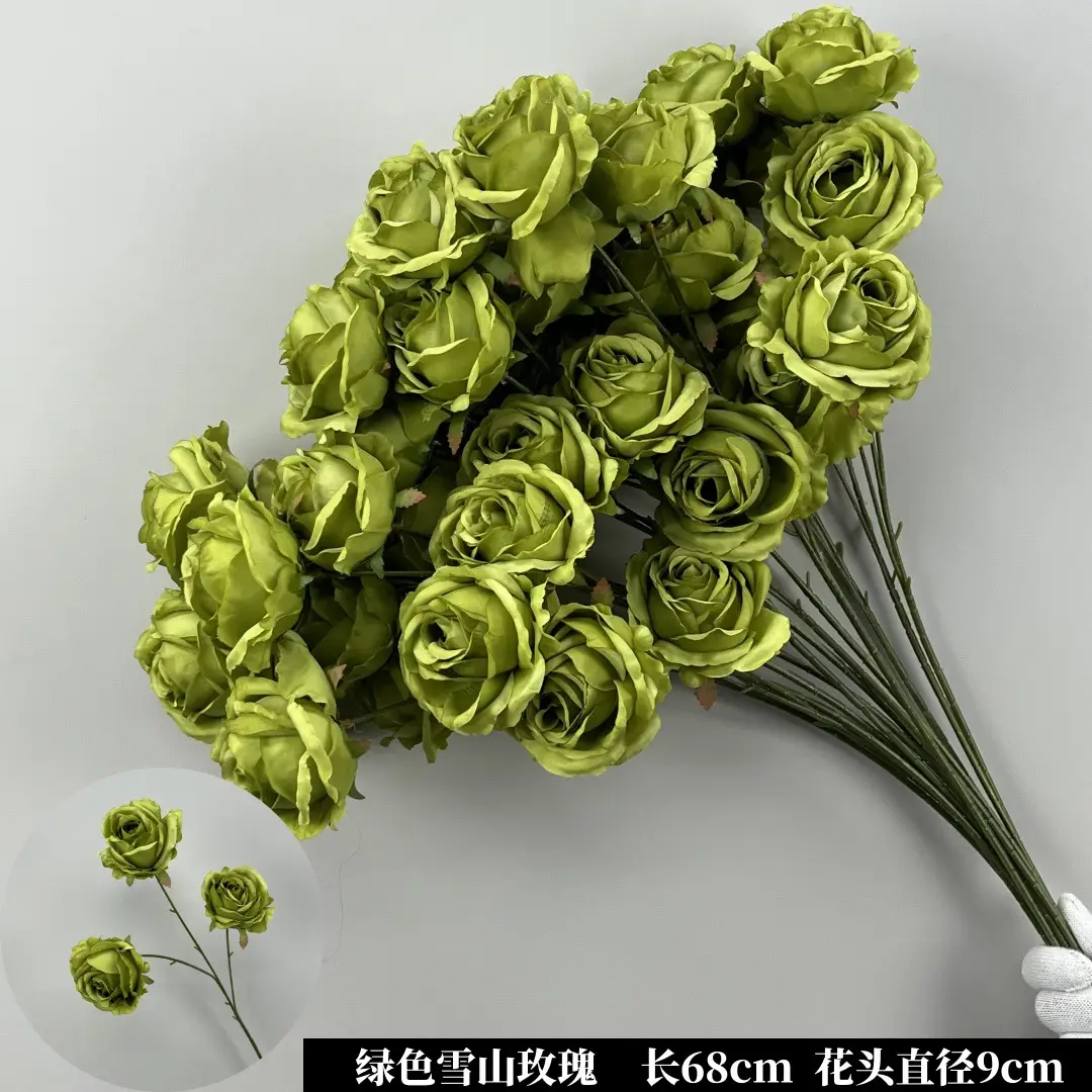 Wedding Green Plant Simulation Plant Flower-arranging Gypsophila Eucalyptus Fake Flower Silk Flower Wedding Decoration Flower Material