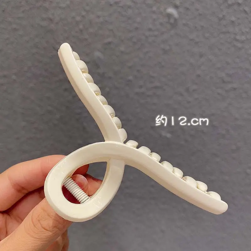 白色交叉抓夹