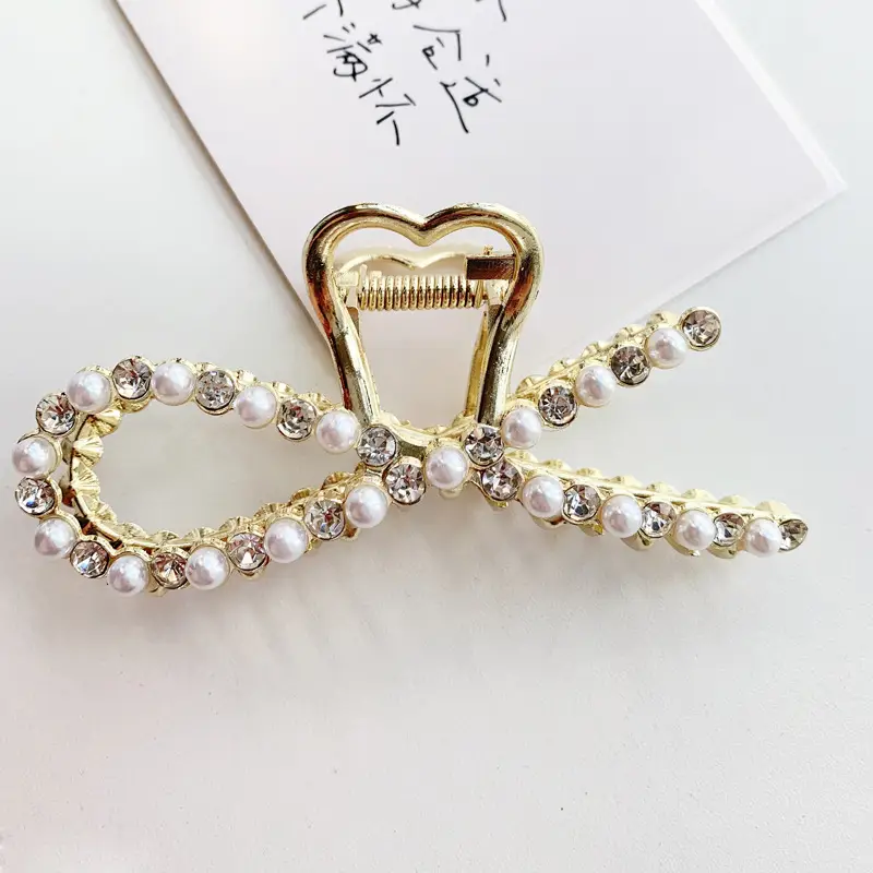 Gold Shark Grip Hair Clip for Women Large Size - Image 22