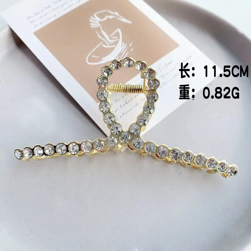 Gold Shark Grip Hair Clip for Women Large Size - Image 24