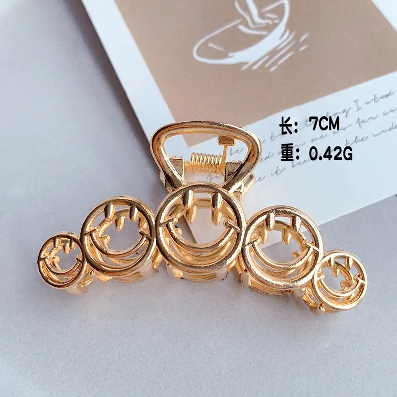 Gold Shark Grip Hair Clip for Women Large Size - Image 26