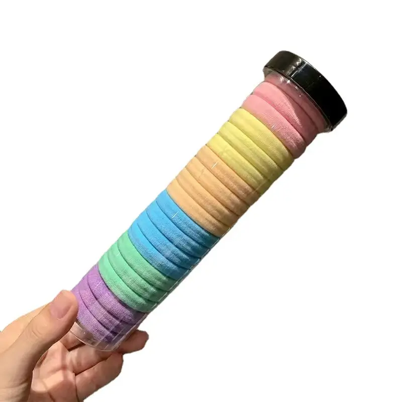 Thick Hair Rope Ponytail Band All Colors High Elasticity - Image 9
