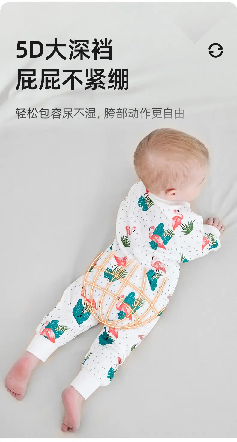 Bamboo Cotton Baby Sleep Bag Banana Print — feature 20