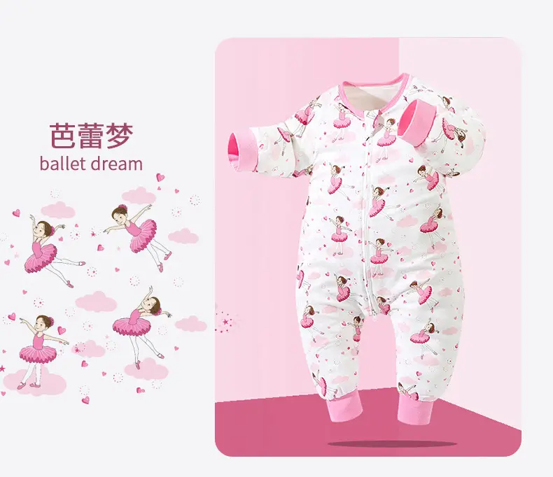 Bamboo Cotton Baby Sleep Bag Banana Print — feature 30