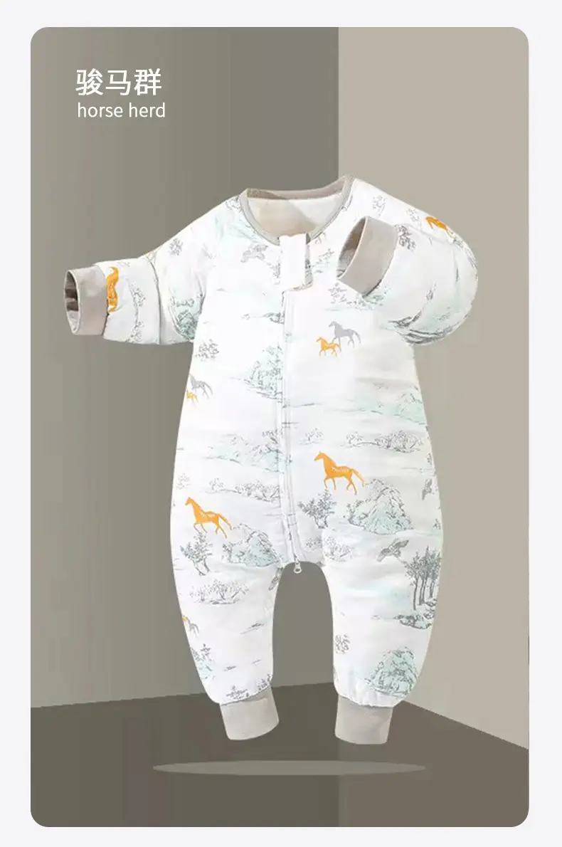 Bamboo Cotton Baby Sleep Bag Banana Print — feature 31
