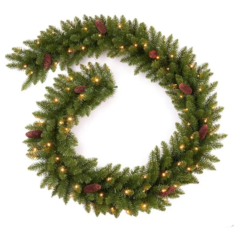 PVC Spray White Christmas Rattan Decorative Tree Branches — feature 14
