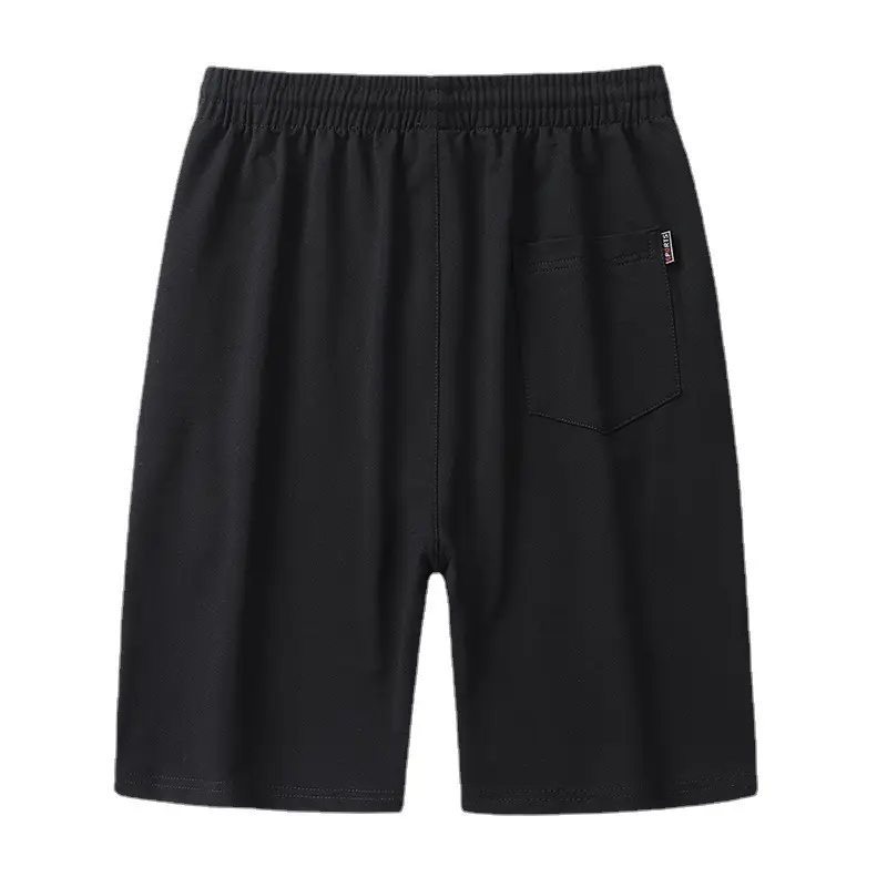 Men Cotton Shorts Grey Loose Fit 2023 Summer