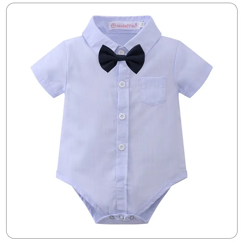 Boys Summer Suit with Bowtie & Suspenders — feature 25