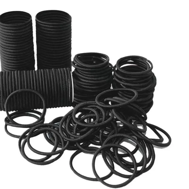 Korean Rubber Hair Rings 2mm Seamless 100pcs — feature 26