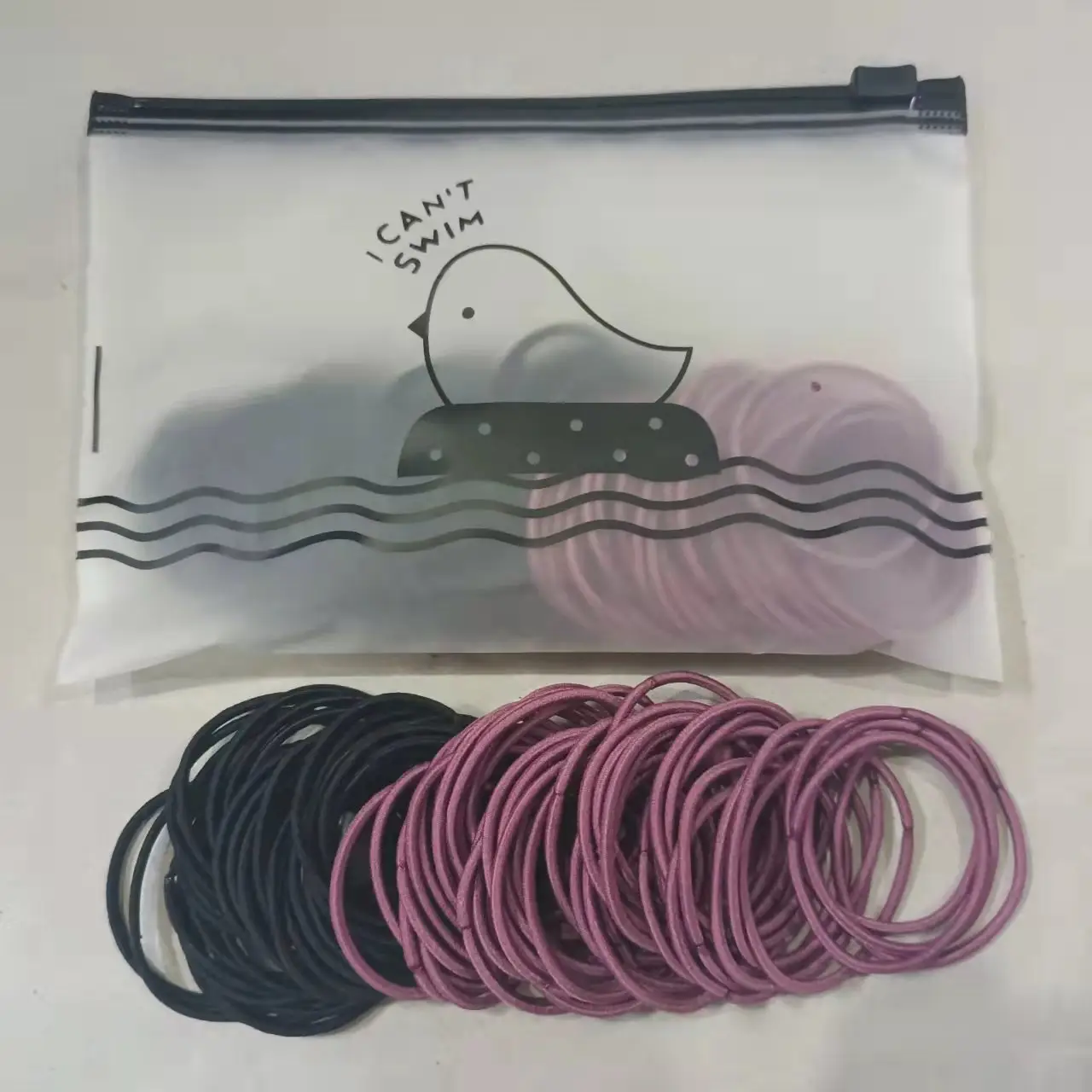 Korean Rubber Hair Rings 2mm Seamless 100pcs - Image 12