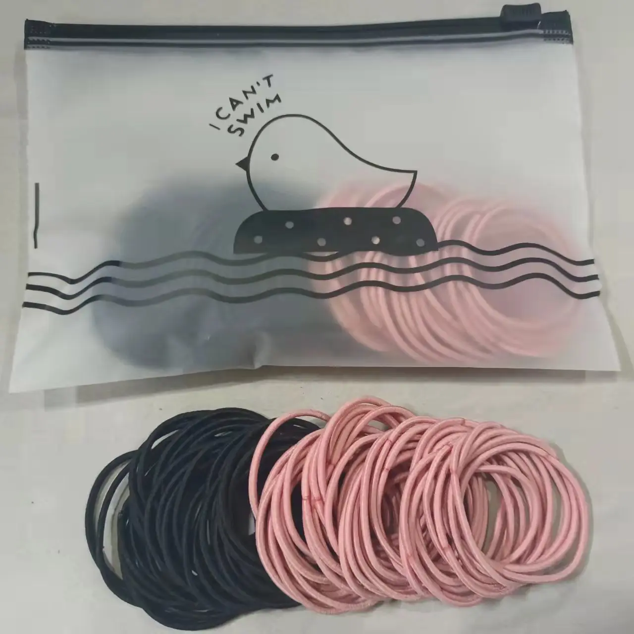 Korean Rubber Hair Rings 2mm Seamless 100pcs - Image 14
