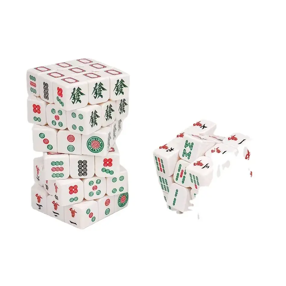 Diansheng Mahjong Rubik's Cube Toy New Creative Modeling - Image 6