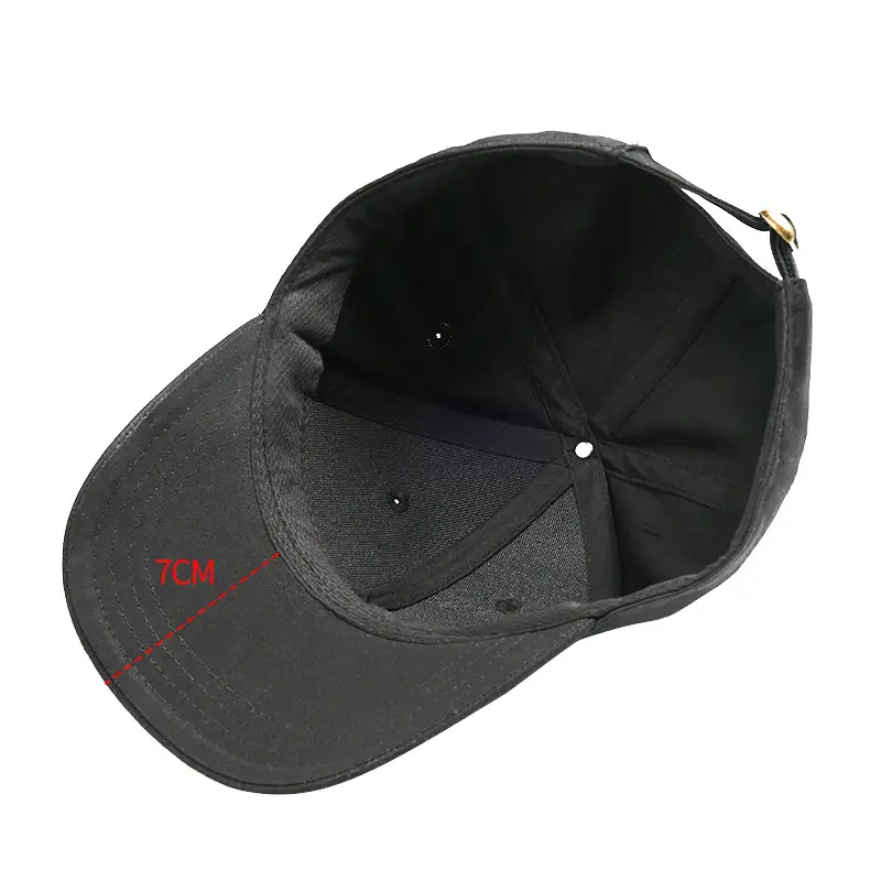 Brown Pure Cotton Baseball Cap for Men Women — feature 6