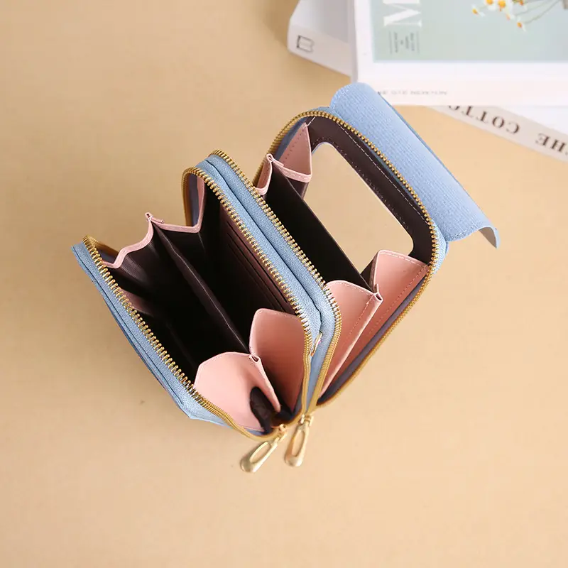 Green Touch Screen Mini Phone Bag for Women