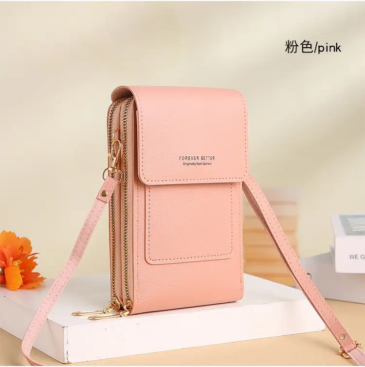 Green Touch Screen Mini Phone Bag for Women — feature 15