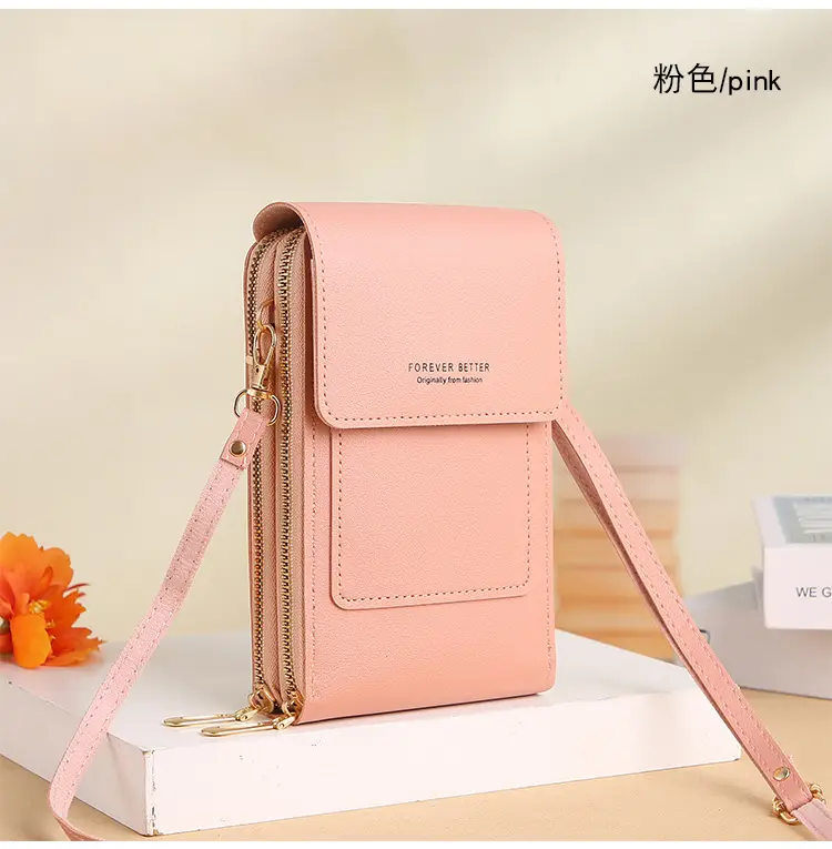 Green Touch Screen Mini Phone Bag for Women — feature 18