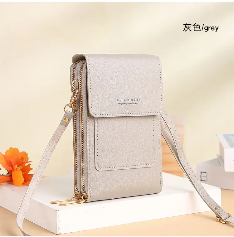 Green Touch Screen Mini Phone Bag for Women — feature 19