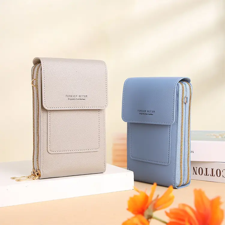 Green Touch Screen Mini Phone Bag for Women — feature 27