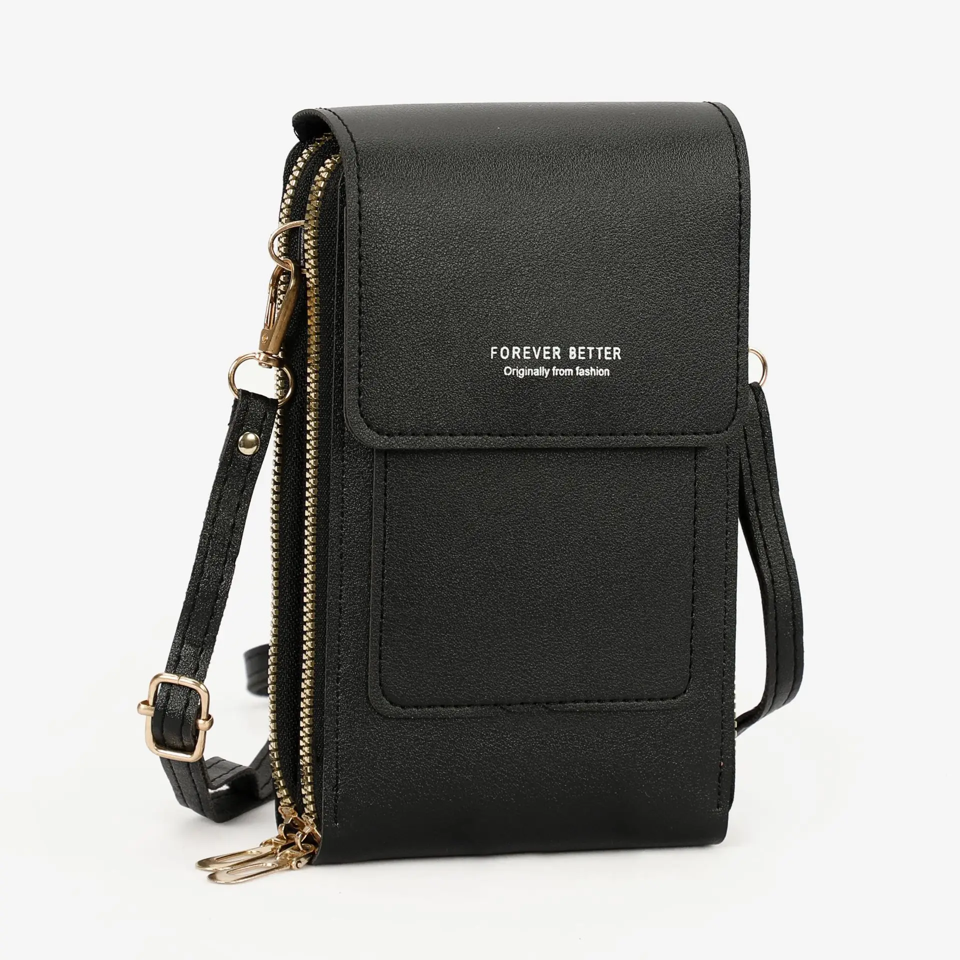 Green Touch Screen Mini Phone Bag for Women