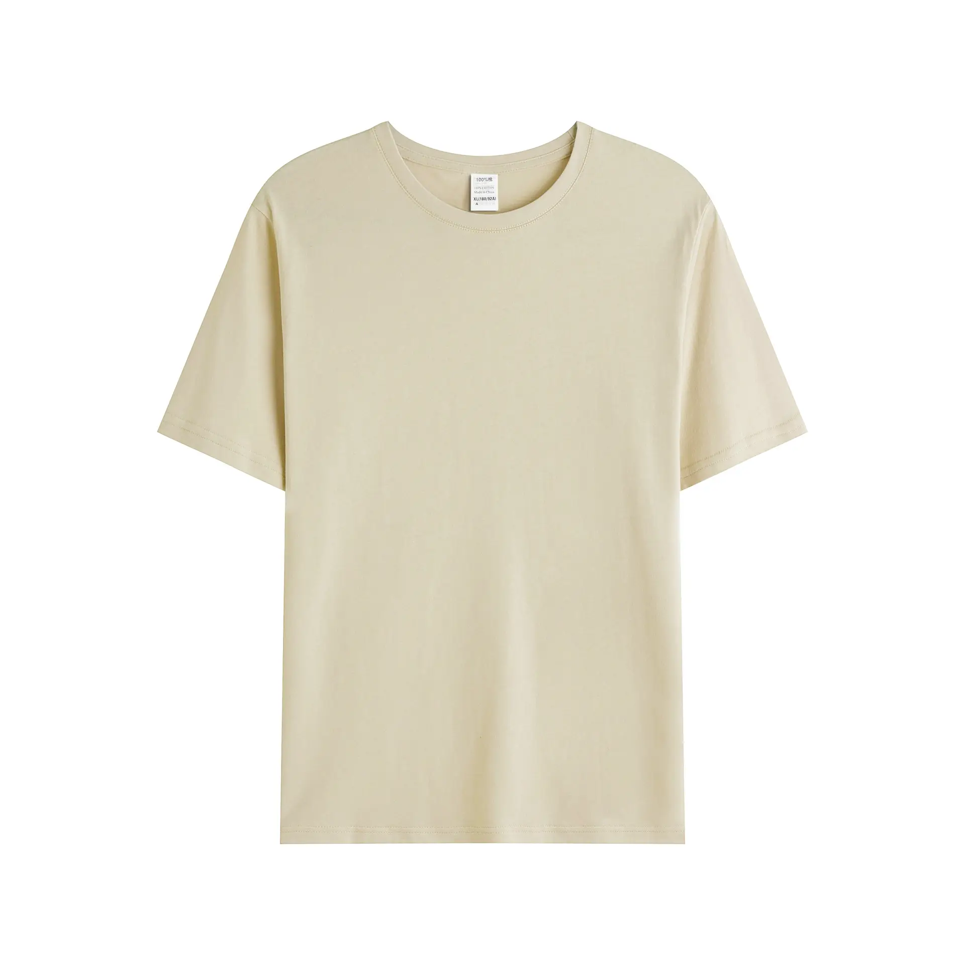 Men Women Cotton Round Neck Pullover T-Shirt Large Size - Image 14