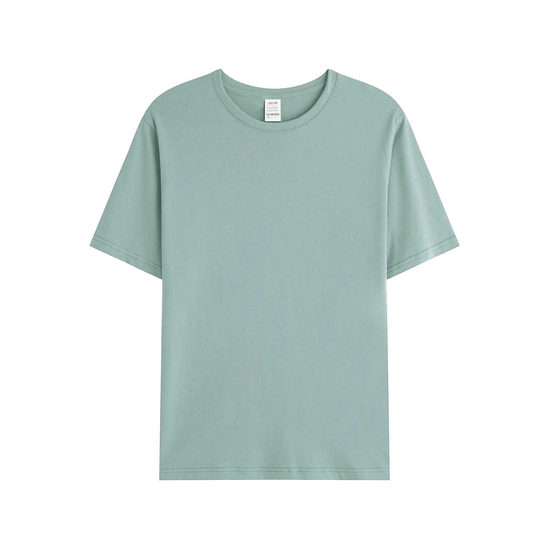 Men Women Cotton Round Neck Pullover T-Shirt Large Size - Image 15