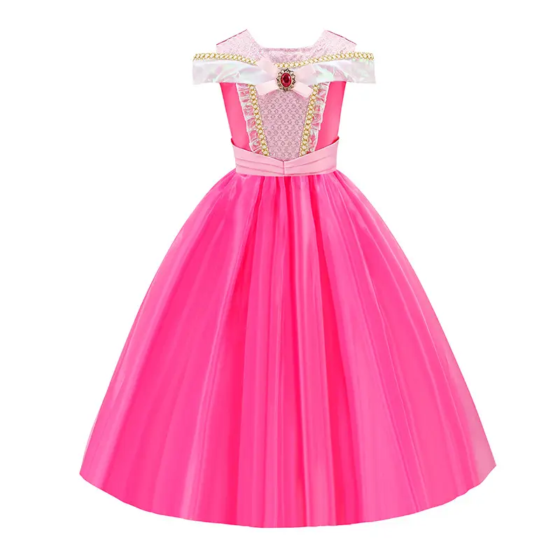 Golden Bell Princess Dress for Girls
