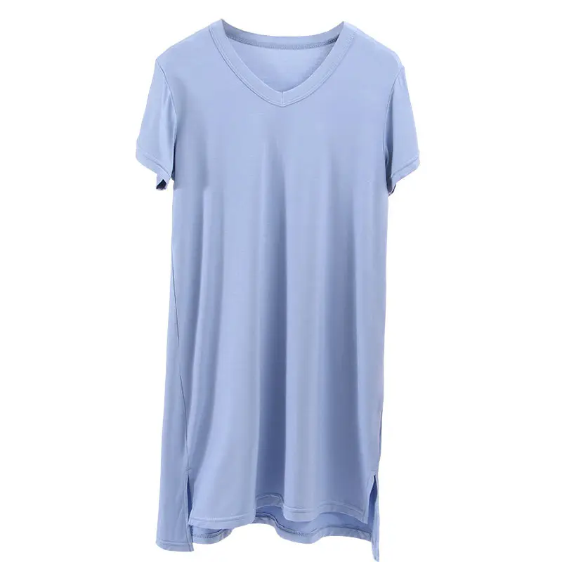 New Style Soft Waxy Kids Nightgown Blue Pink - Image 4