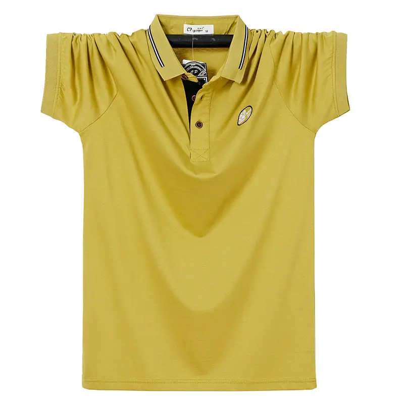 Men's 2255 Light Green Polo T-Shirt Short Sleeve Business Wear - Image 3