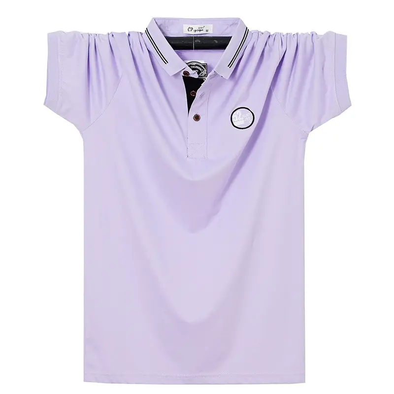 Men's 2255 Light Green Polo T-Shirt Short Sleeve Business Wear - Image 7