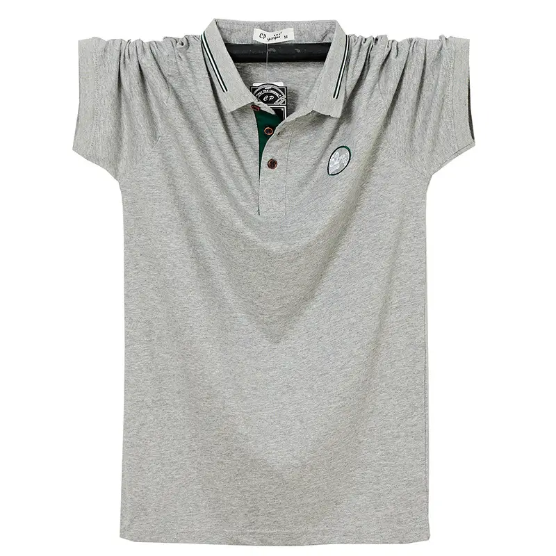Men's 2255 Light Green Polo T-Shirt Short Sleeve Business Wear - Image 2
