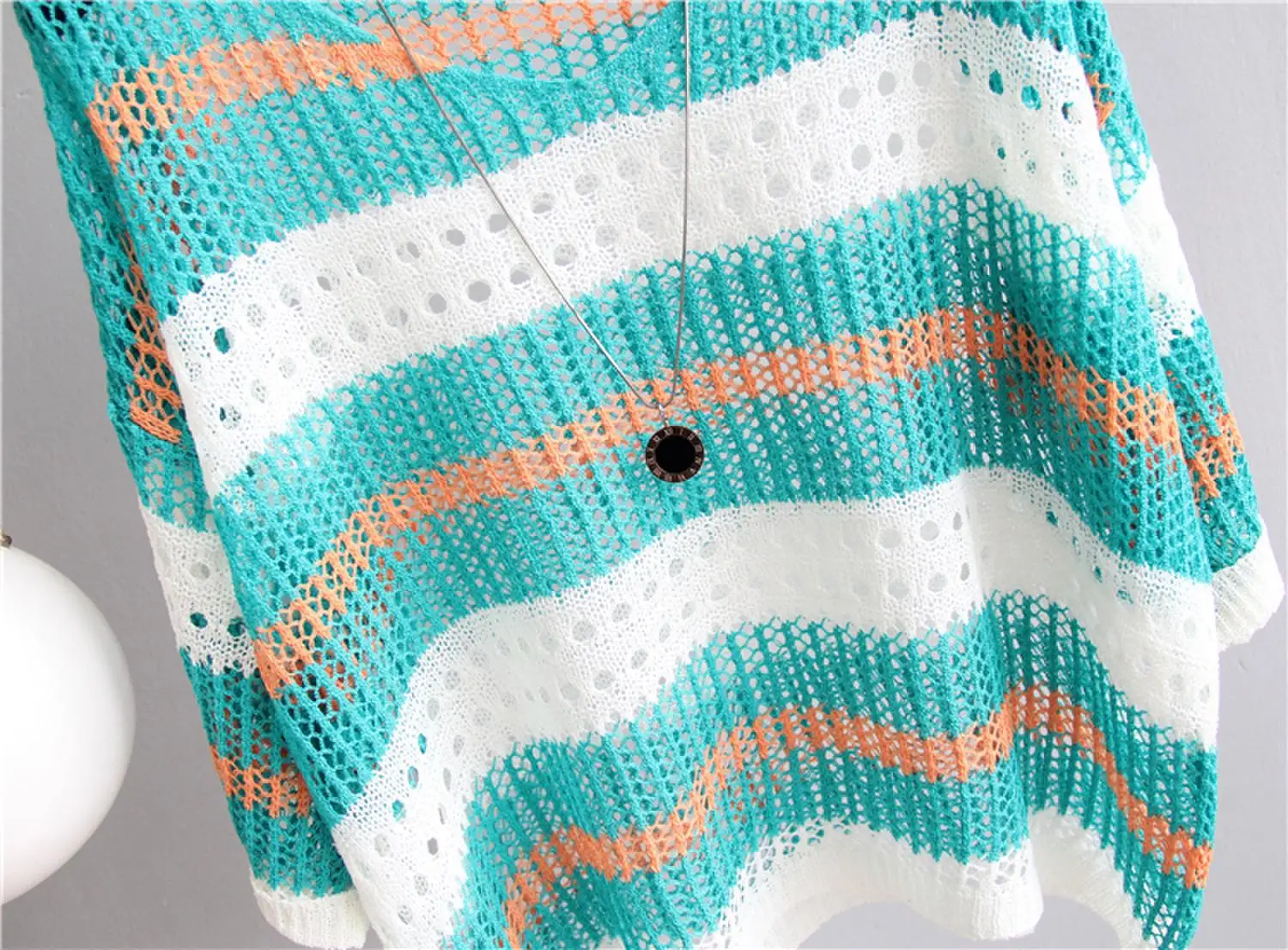 Women's Knitted Sun Protection Blouse Pullover Multicolor — feature 30