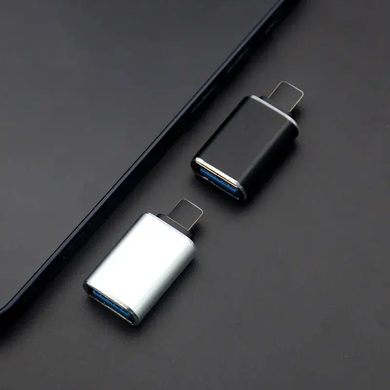USB3.0 OTG Mobile Phone U Disk Adapter with Sound Card & Microphone - Image 4