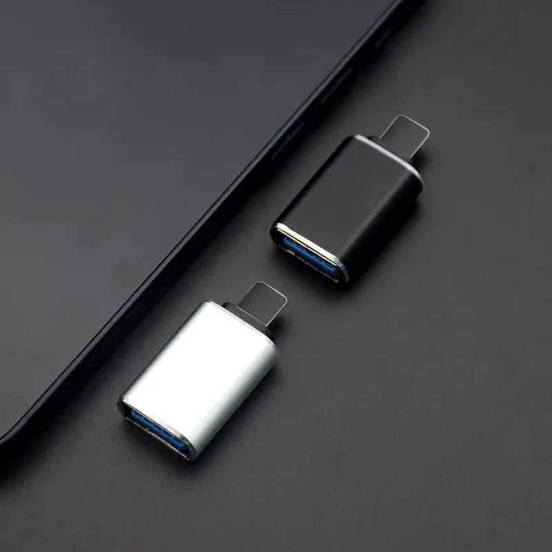 USB3.0 OTG Mobile Phone U Disk Adapter with Sound Card & Microphone — feature 12