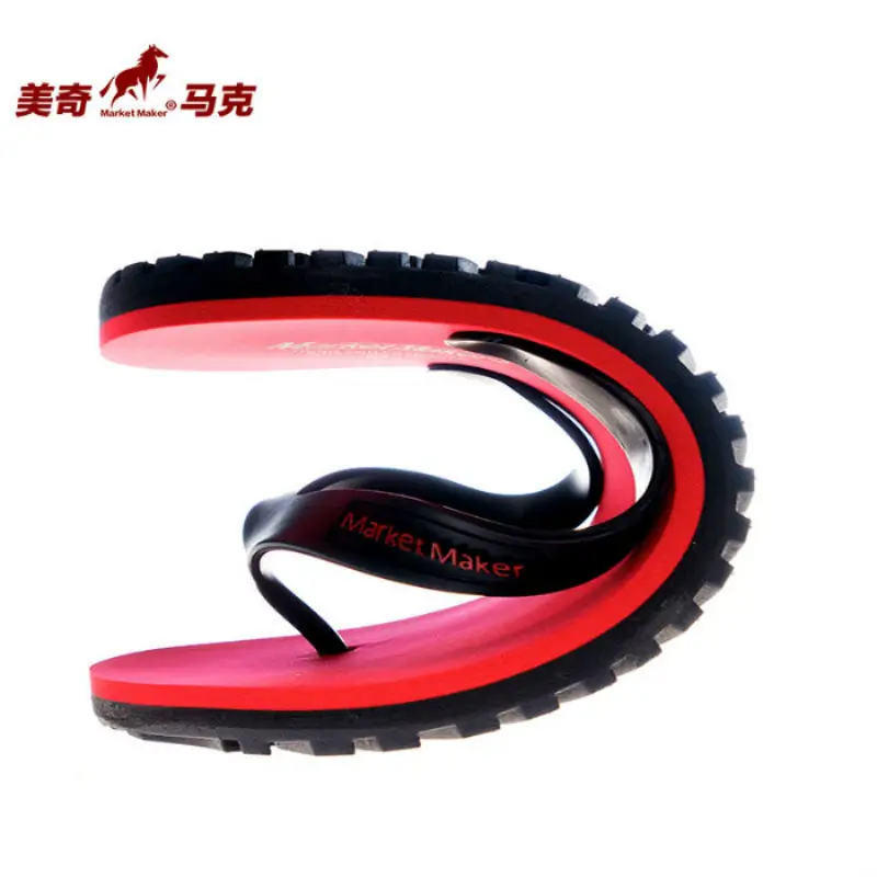Vietnam EVA Slip-On Men's Red Beach Shoes - Image 5