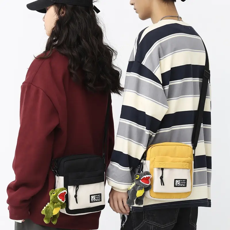 Blue Japanese Style Mobile Phone Bag for Men Women