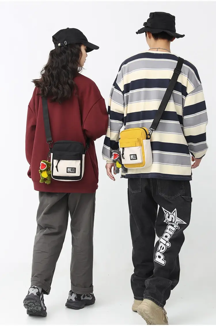Blue Japanese Style Mobile Phone Bag for Men Women — feature 14