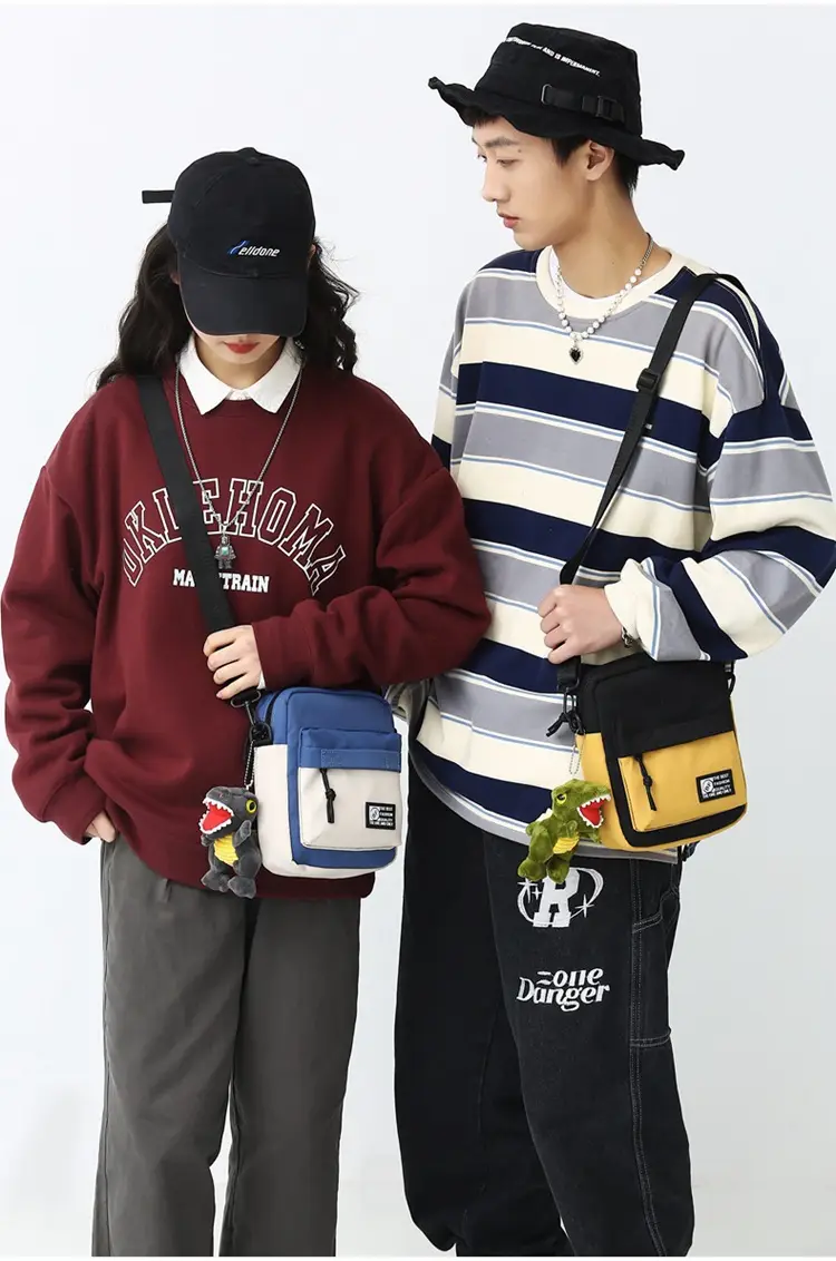 Blue Japanese Style Mobile Phone Bag for Men Women — feature 24