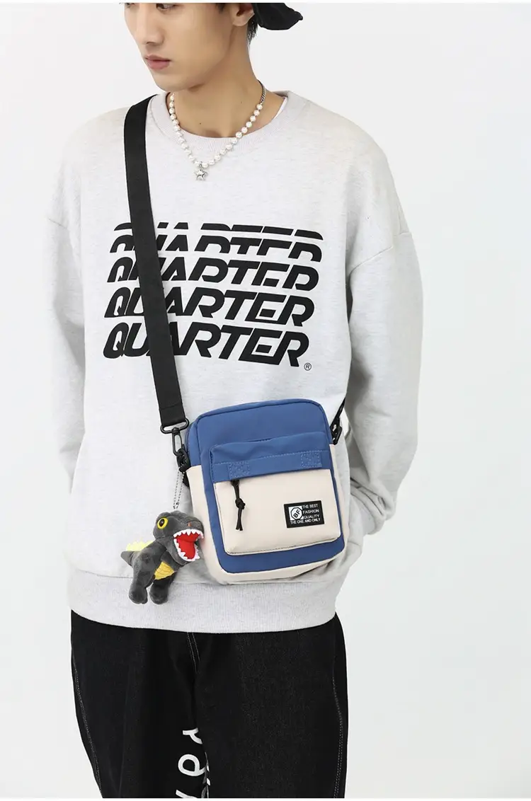 Blue Japanese Style Mobile Phone Bag for Men Women — feature 29