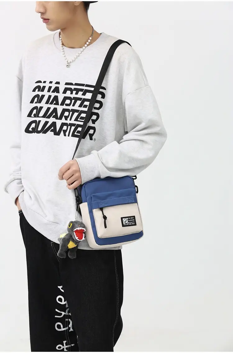 Blue Japanese Style Mobile Phone Bag for Men Women — feature 32