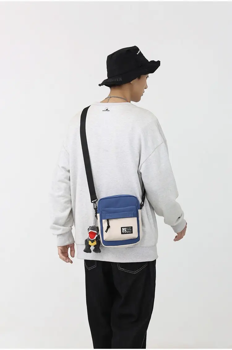 Blue Japanese Style Mobile Phone Bag for Men Women — feature 35