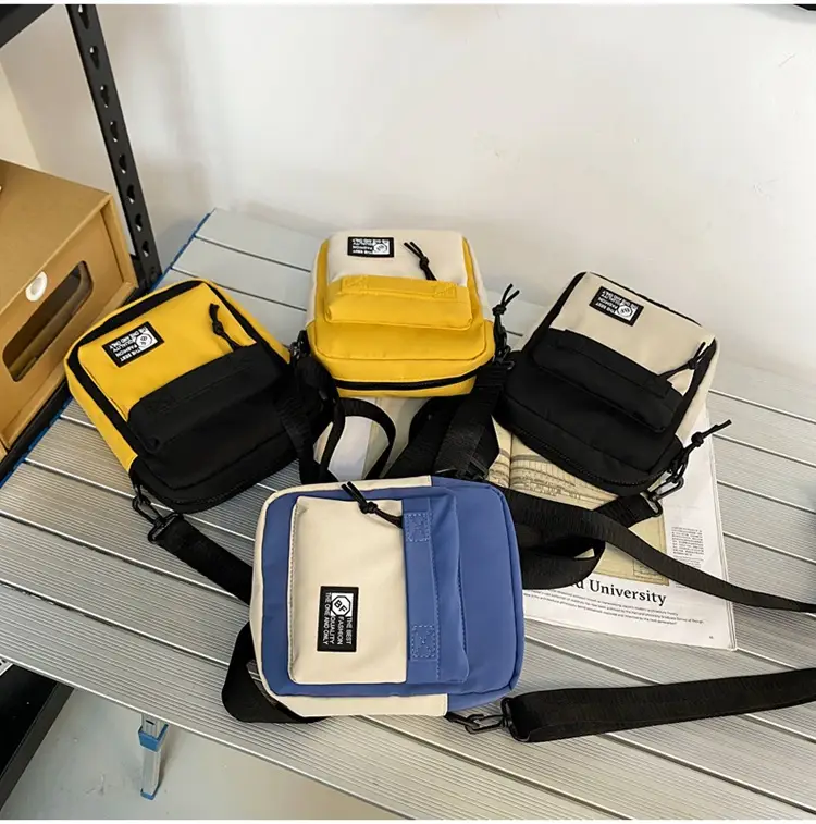 Blue Japanese Style Mobile Phone Bag for Men Women — feature 37