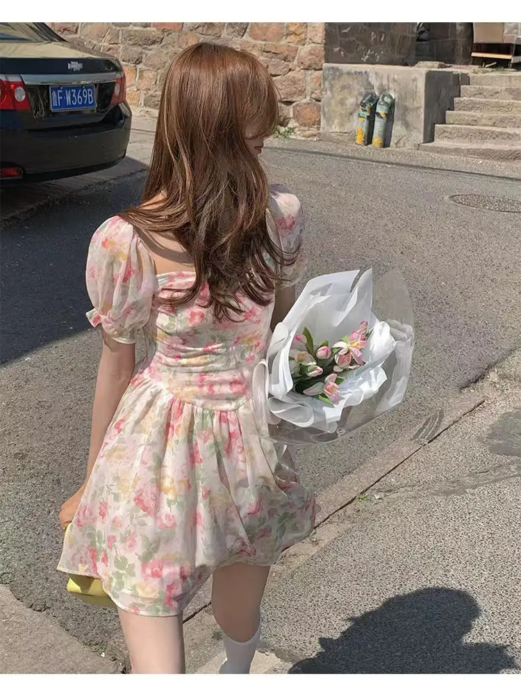 French Ins Super Fairy Student Skirt Floral 2024 — feature 14